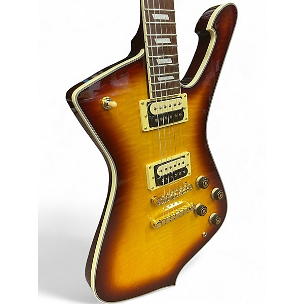 Used Ibanez IC420FM VIOLIN BURST Solid Body Electric Guitar