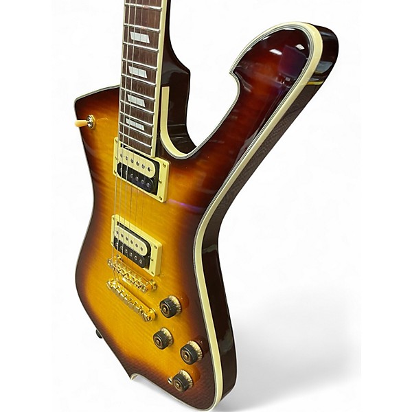 Used Ibanez IC420FM VIOLIN BURST Solid Body Electric Guitar