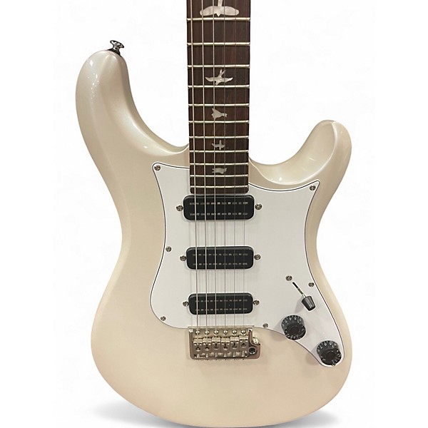 Used PRS NF3 Pearl White Solid Body Electric Guitar