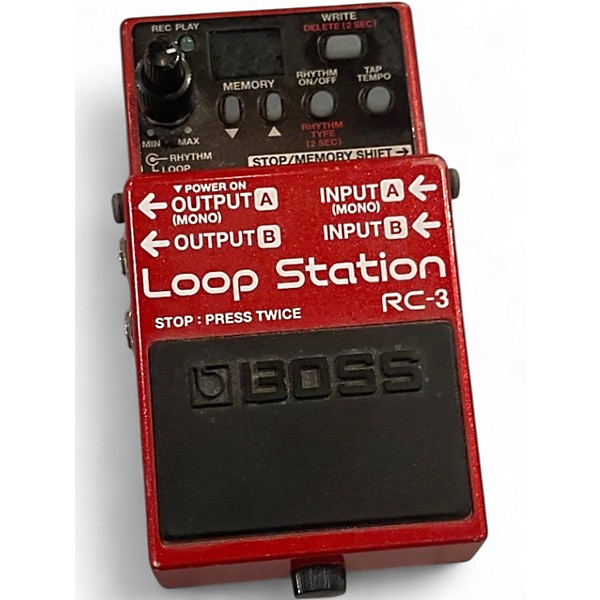 Used BOSS RC3 Loop Station Pedal