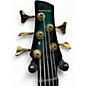 Used Ibanez SR405EPBDX 5 String Tropical Seafloor Burst Electric Bass Guitar