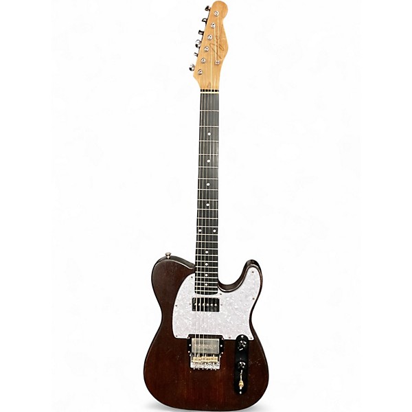 Used Ajc T STYLE Walnut Solid Body Electric Guitar