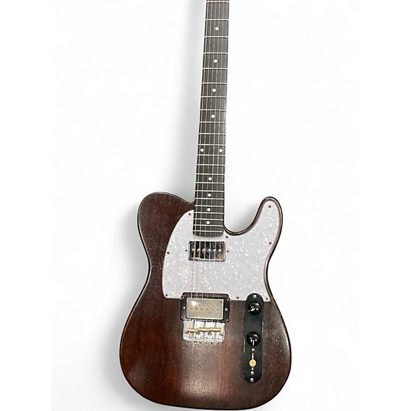 Used Ajc T STYLE Walnut Solid Body Electric Guitar