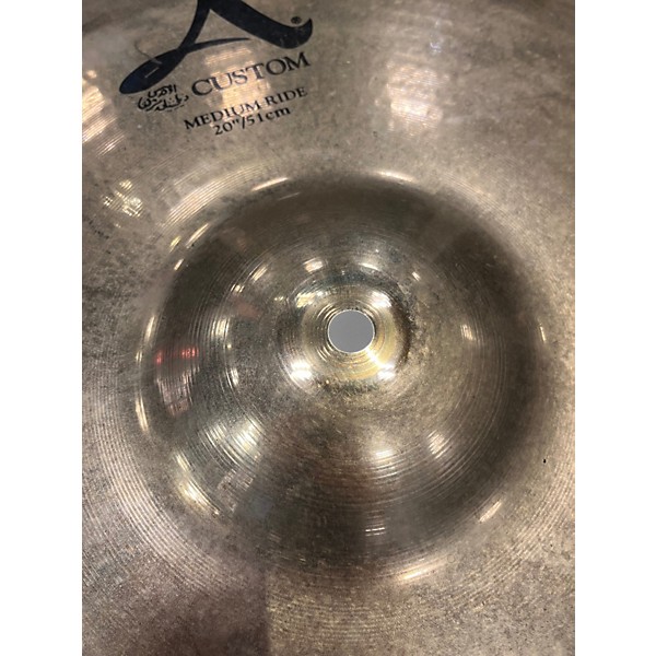 Used Zildjian 20in A Custom Medium Crash Cymbal