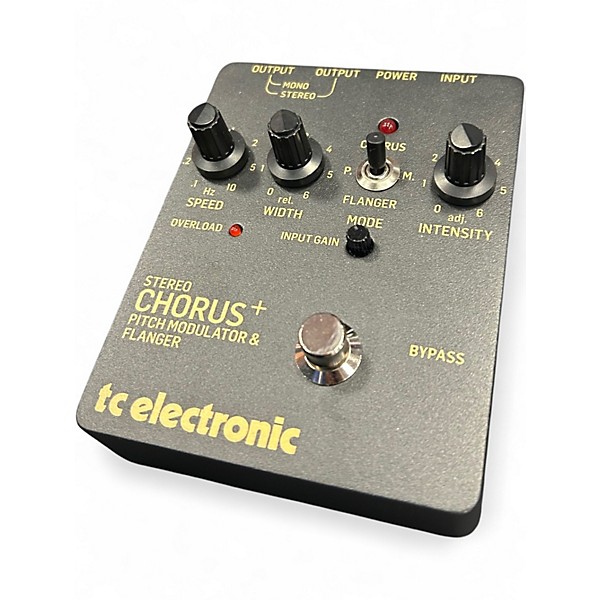 Used TC Electronic Stereo Chorus+ Effect Pedal