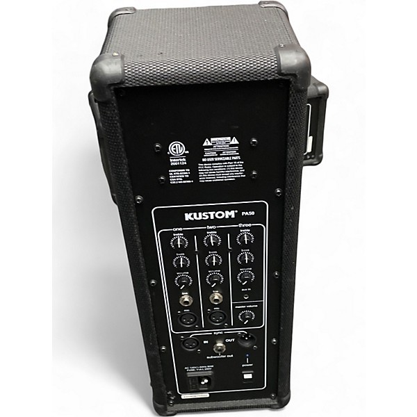 Used Kustom pa50 Powered Speaker