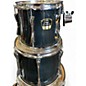 Used Yamaha 4 Piece Stage Custom Advantage Black Drum Kit