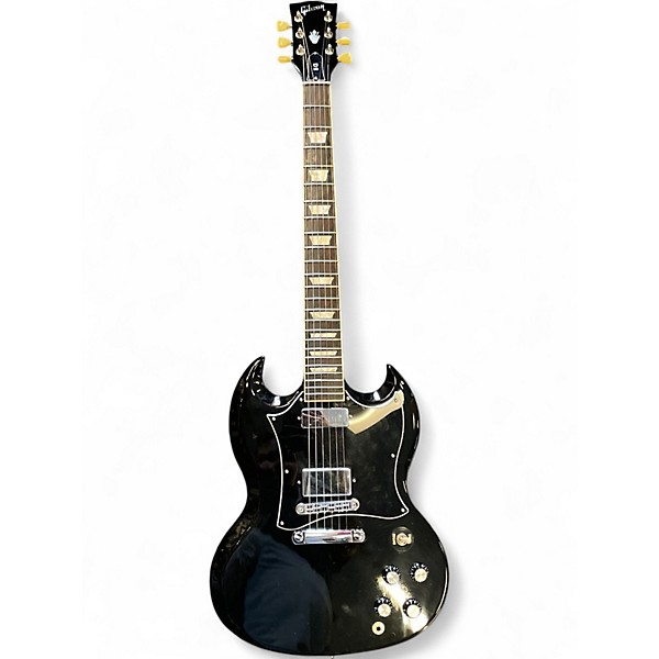 Used Gibson SG Exclusive AMS Ebony Solid Body Electric Guitar