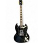 Used Gibson SG Exclusive AMS Ebony Solid Body Electric Guitar thumbnail