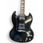 Used Gibson SG Exclusive AMS Ebony Solid Body Electric Guitar