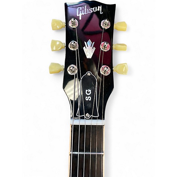 Used Gibson SG Exclusive AMS Ebony Solid Body Electric Guitar