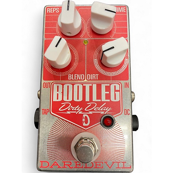 Used Daredevil Pedals DIRTY DELAY Effect Pedal