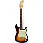 Used 2015 Fender CUSTOM SHOP 1960 STRATOCASTER NOS VINTAGE SPECS 3 Tone Sunburst Solid Body Electric Guitar thumbnail