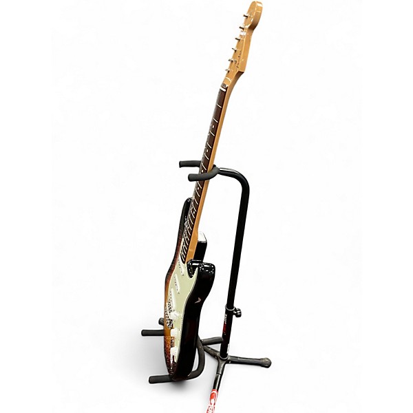 Used 2015 Fender CUSTOM SHOP 1960 STRATOCASTER NOS VINTAGE SPECS 3 Tone Sunburst Solid Body Electric Guitar