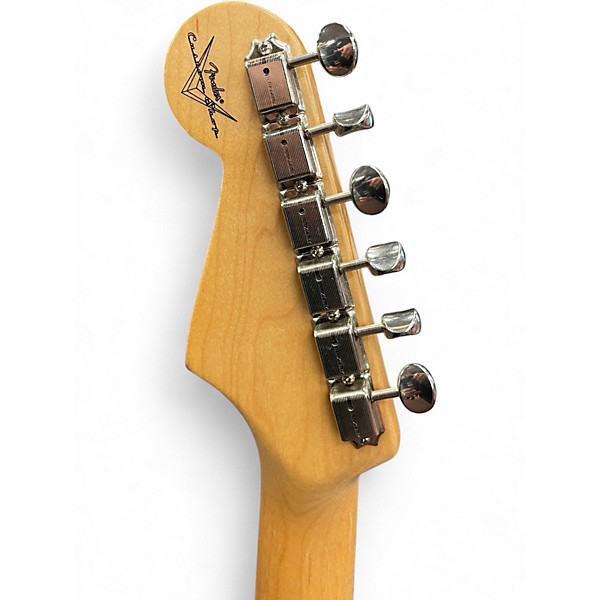 Used 2015 Fender CUSTOM SHOP 1960 STRATOCASTER NOS VINTAGE SPECS 3 Tone Sunburst Solid Body Electric Guitar