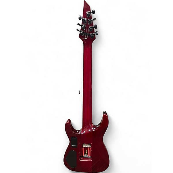 Used Jackson SOLOIST SLATTXMGQ3-7 Trans Red Solid Body Electric Guitar