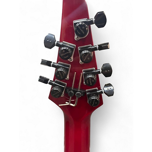 Used Jackson SOLOIST SLATTXMGQ3-7 Trans Red Solid Body Electric Guitar
