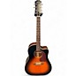 Used Epiphone Inspired by Gibson J-45 Standard EC Vintage Sunburst Acoustic Electric Guitar thumbnail