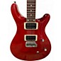 Used Harley Benton CST-24 Deluxe Transparent Red Solid Body Electric Guitar