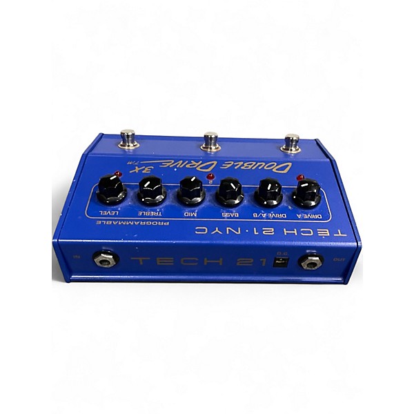 Used Tech 21 DOUBLE DRIVE 3X Effect Pedal