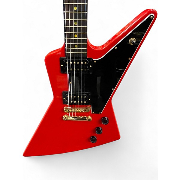 Used Gibson LZZY HALE EXPLORER RED Solid Body Electric Guitar