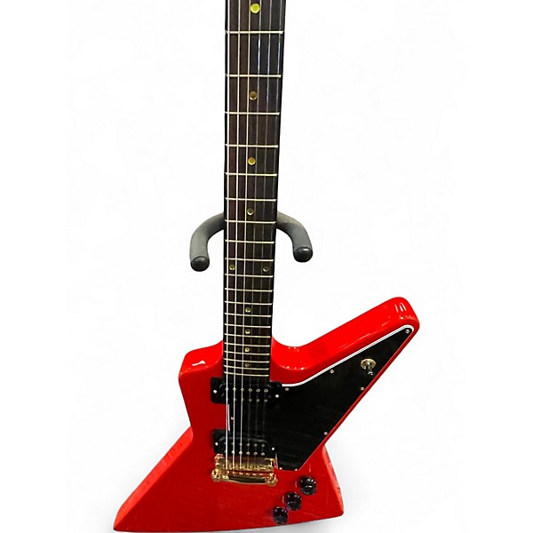Used Gibson LZZY HALE EXPLORER RED Solid Body Electric Guitar
