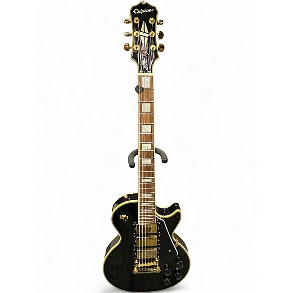 Used Epiphone LES PAUL CUSTOM BLACK BEAUTY Black Solid Body Electric Guitar