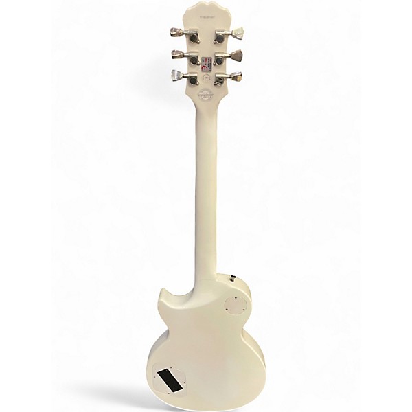 Used Epiphone Matt Heafy SN0FALL Les Paul Custom White Solid Body Electric Guitar