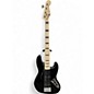 Used Squier Affinity Jazz Bass V 5 String Black Electric Bass Guitar thumbnail