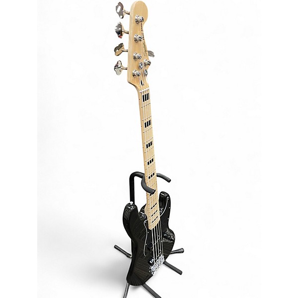 Used Squier Affinity Jazz Bass V 5 String Black Electric Bass Guitar