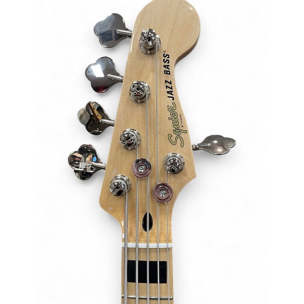 Used Squier Affinity Jazz Bass V 5 String Black Electric Bass Guitar