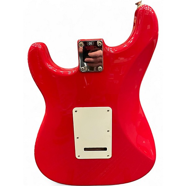 Used Fender American Traditional Fat Strat Red Solid Body Electric Guitar