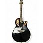 Used Ovation CS257 Celebrity Black Acoustic Electric Guitar thumbnail