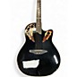 Used Ovation CS257 Celebrity Black Acoustic Electric Guitar