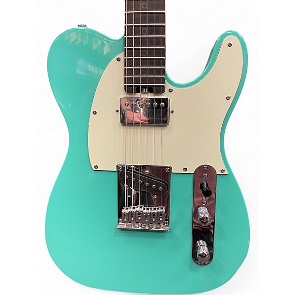 Used Schecter Guitar Research Nick Johnston Signature PT Atomic Green Solid Body Electric Guitar