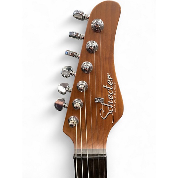 Used Schecter Guitar Research Nick Johnston Signature PT Atomic Green Solid Body Electric Guitar