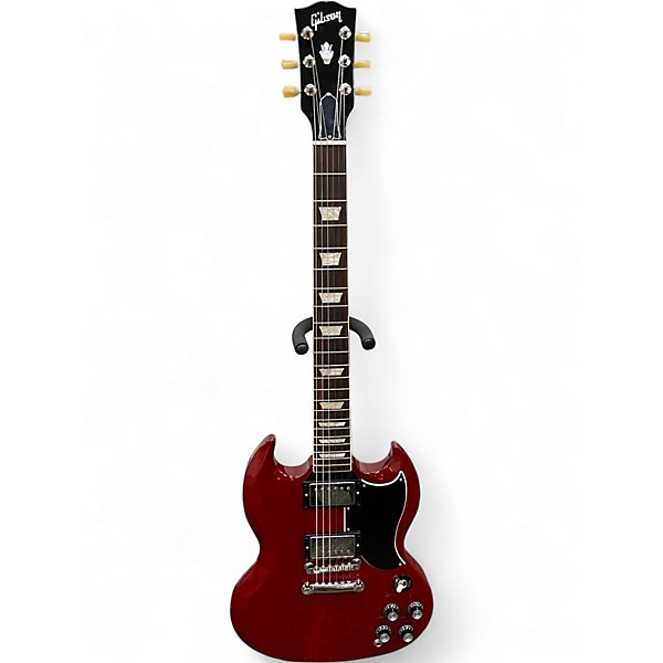 Used Gibson SG Standard Cherry Solid Body Electric Guitar