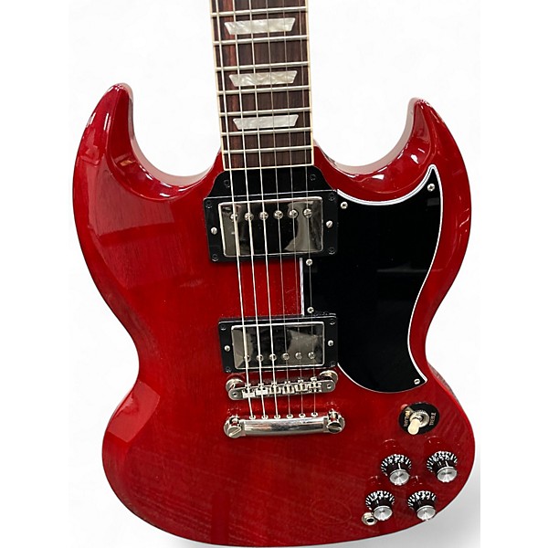 Used Gibson SG Standard Cherry Solid Body Electric Guitar