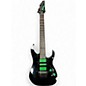 Used Ibanez UV70 Universe Steve Vai Signature 7 String Cosmo Black Solid Body Electric Guitar thumbnail
