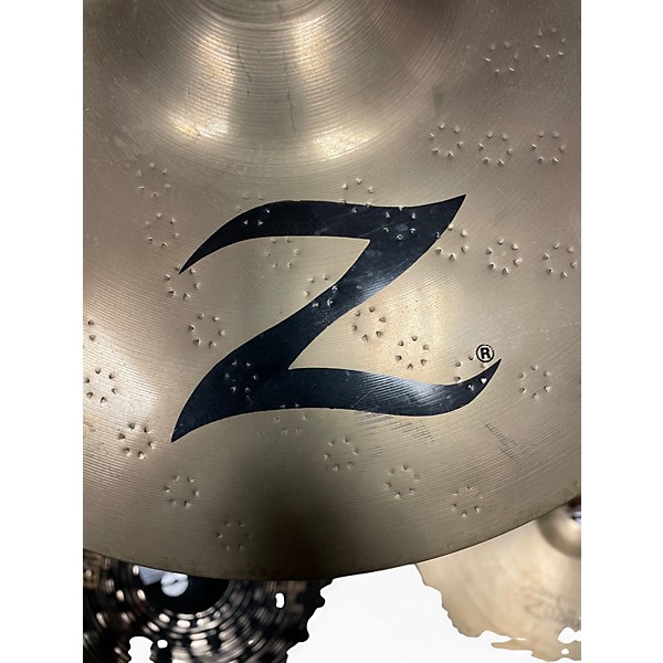 Used Zildjian 16in Z Custom Rock Crash Cymbal