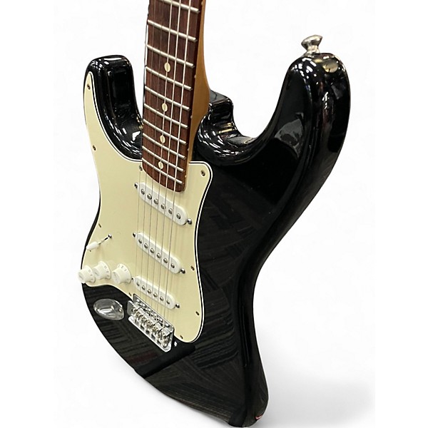 Used Fender LH Strat (MIM) Black Electric Guitar
