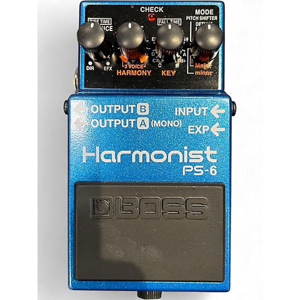 Used BOSS PS6 Harmonist Effect Pedal