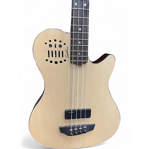 Used Godin A4 Ultra Natural Electric Bass Guitar