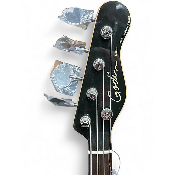 Used Godin A4 Ultra Natural Electric Bass Guitar