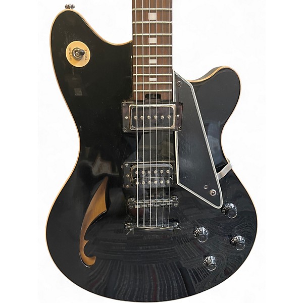 Used EVH SA-126 Black Hollow Body Electric Guitar
