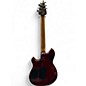 Used EVH 2020 EVH Wolfgang WG Standard QM with Baked Maple Fretboard Wine Red Solid Body Electric Guitar