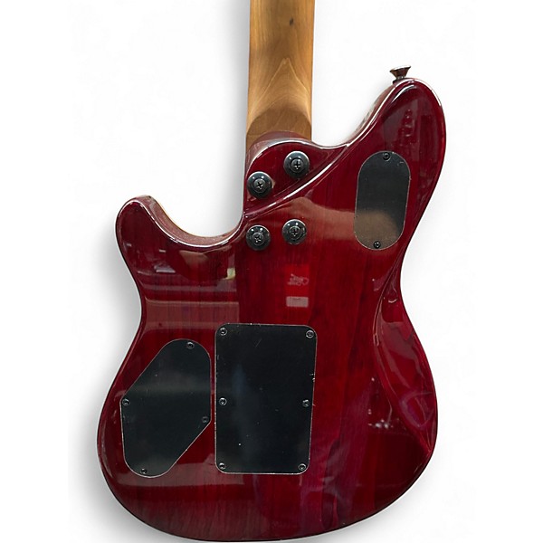 Used EVH 2020 EVH Wolfgang WG Standard QM with Baked Maple Fretboard Wine Red Solid Body Electric Guitar
