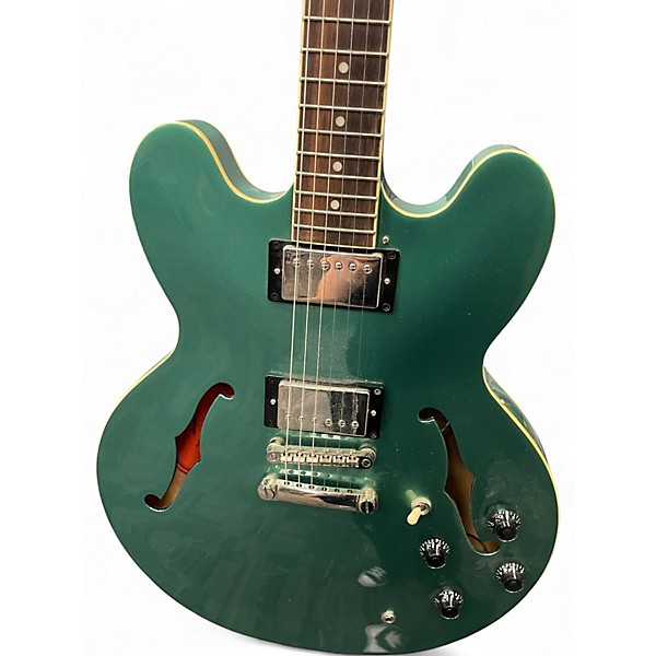 Used Epiphone ES335 Inverness Green Hollow Body Electric Guitar