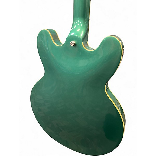 Used Epiphone ES335 Inverness Green Hollow Body Electric Guitar