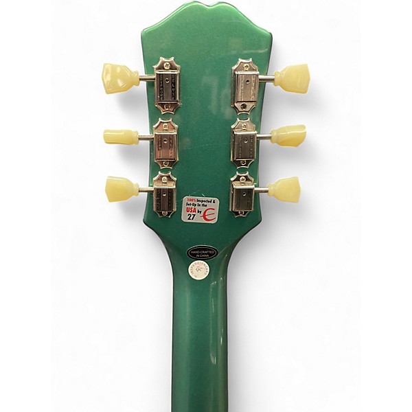 Used Epiphone ES335 Inverness Green Hollow Body Electric Guitar